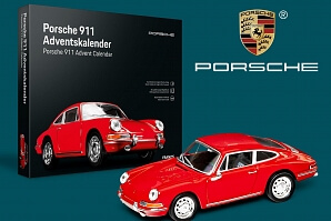 Adventskalender med Porsche 911