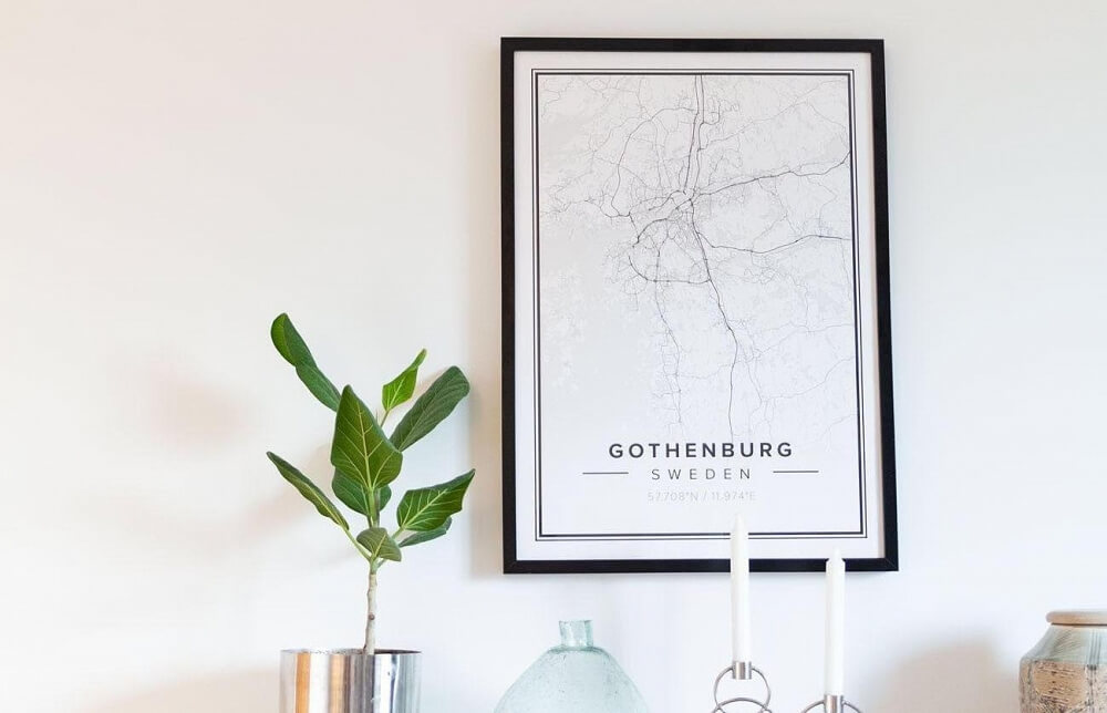 Designa din egen karta - Göteborg