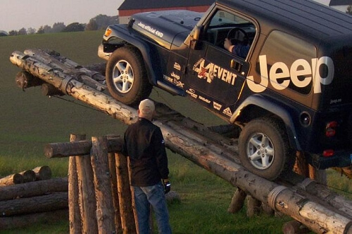 Terrängkörning med Jeep