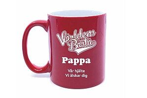 Kaffemugg till världens bästa pappa
